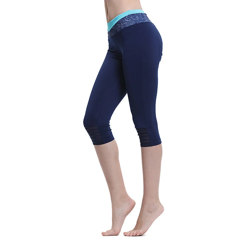 Ultra High quality Women quick dry yoga gym 1/2 pants athletic apparel for women