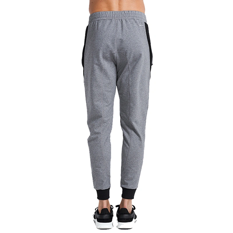 Hot selling  black men high quality  sport track legging causal dry fit  pants for men