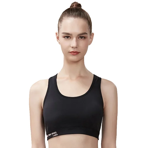 Wholesale  High Elastic Fiber Wide Shoulder Strap Wholesale Women Sports Bra yoga