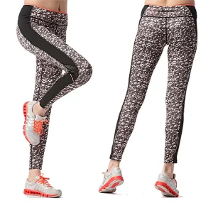 Wholesales dry fit custom logo workout sport tights print leggings women yoga pants fitness