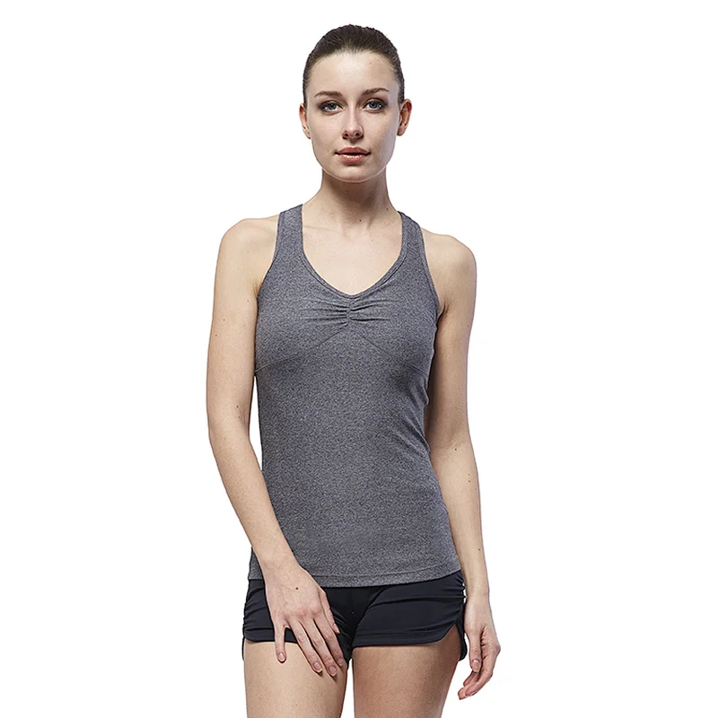 OEM factory basic high quality sweating gym dry fit tank tops for women