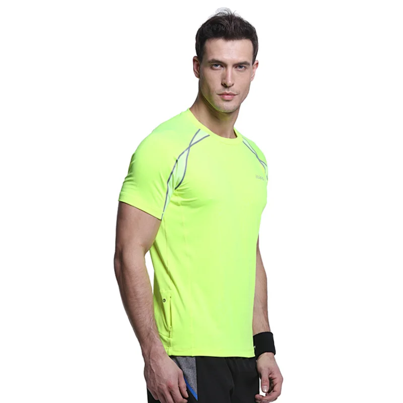 High quality Customized Workout Clothing fit quick-dry fitness mens sublimation running shirt