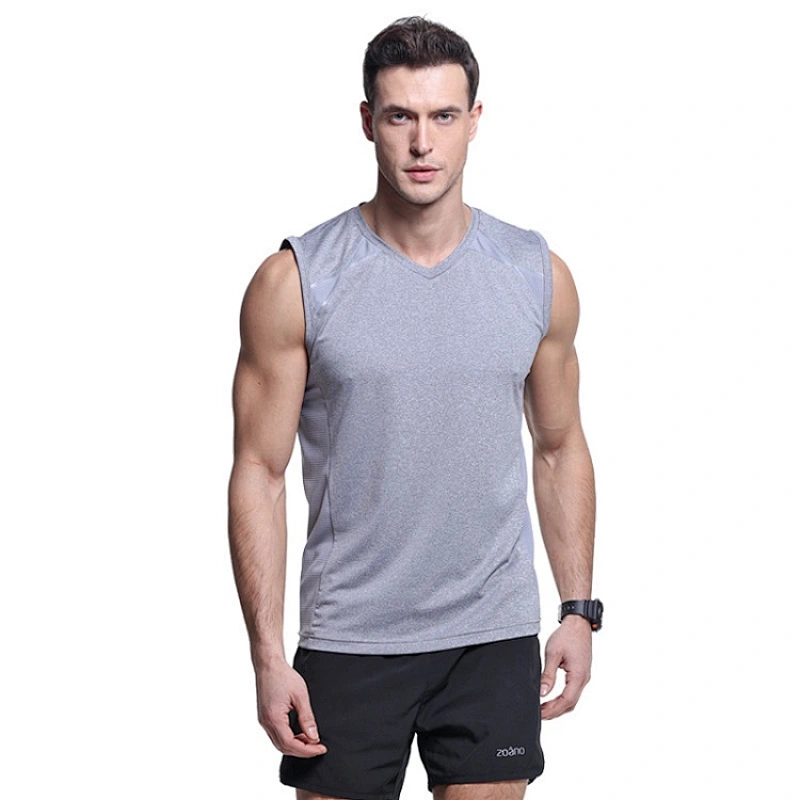 muscle fitness dry fit bodybuilding custom tanktop men gym