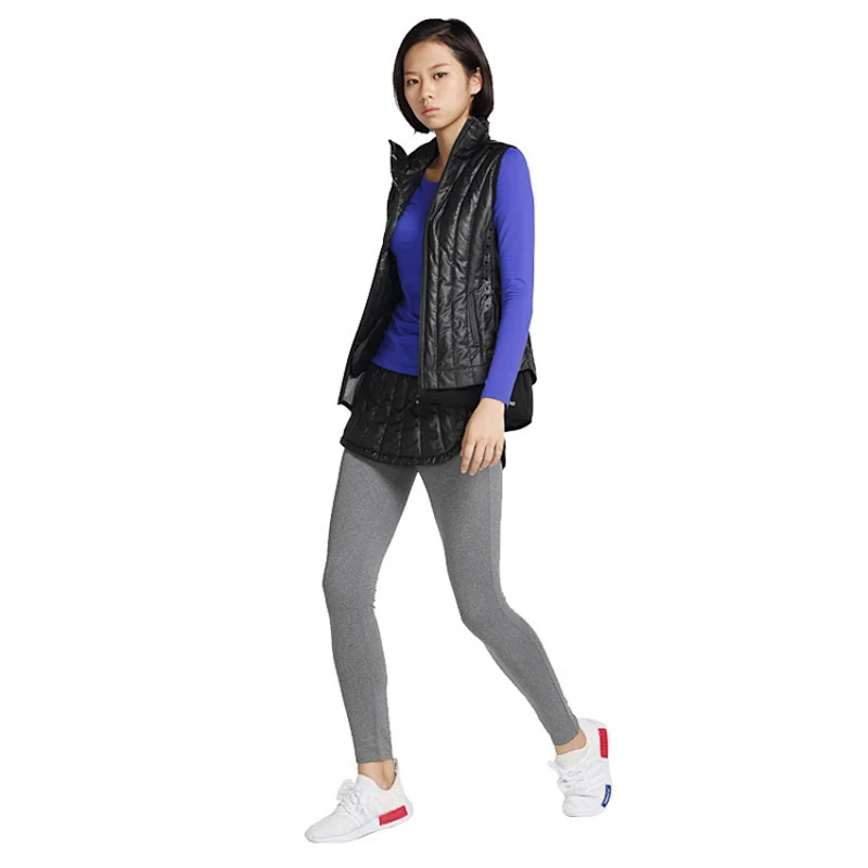 Custom Wholesale Classic padding fitness jacket fashion quilted style women's vests