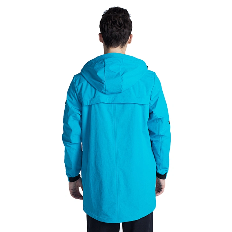 Fashion logo on sleeve new style mens' casual windbreaker jacket