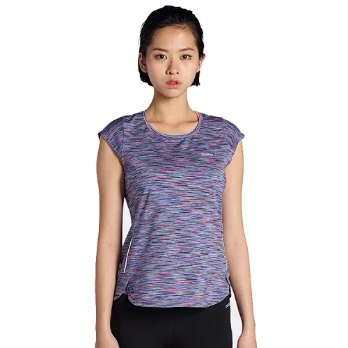 Women slim fit t shirts on promotion sportswear dry fit running fitness activewear