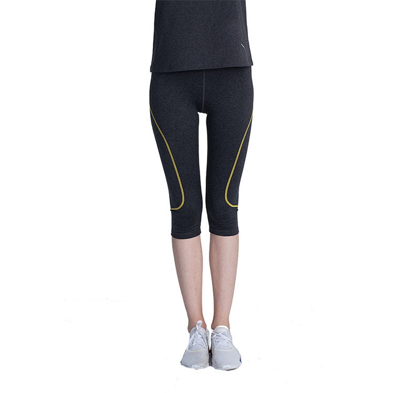 custom 2020 new style high waist tights active wear yoga capri leggings for women