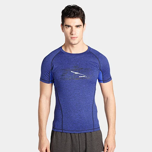 high quality workout sports dry fit mens t shirt gym fitness t shirt sport men