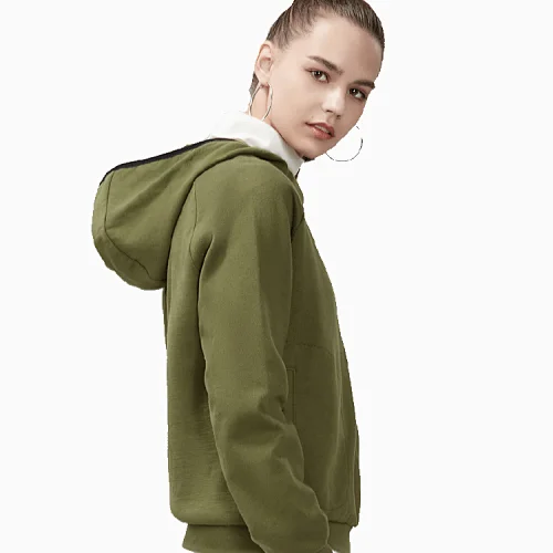 Custom logo color high quality korean style sweaters gym fitness running hoodie for women