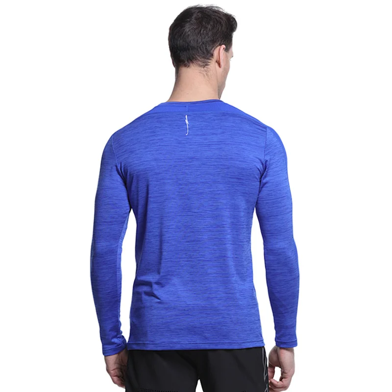 Wholesale sportswear Running Sport Shirts Exercise Full Sleeve T Shirts For Men