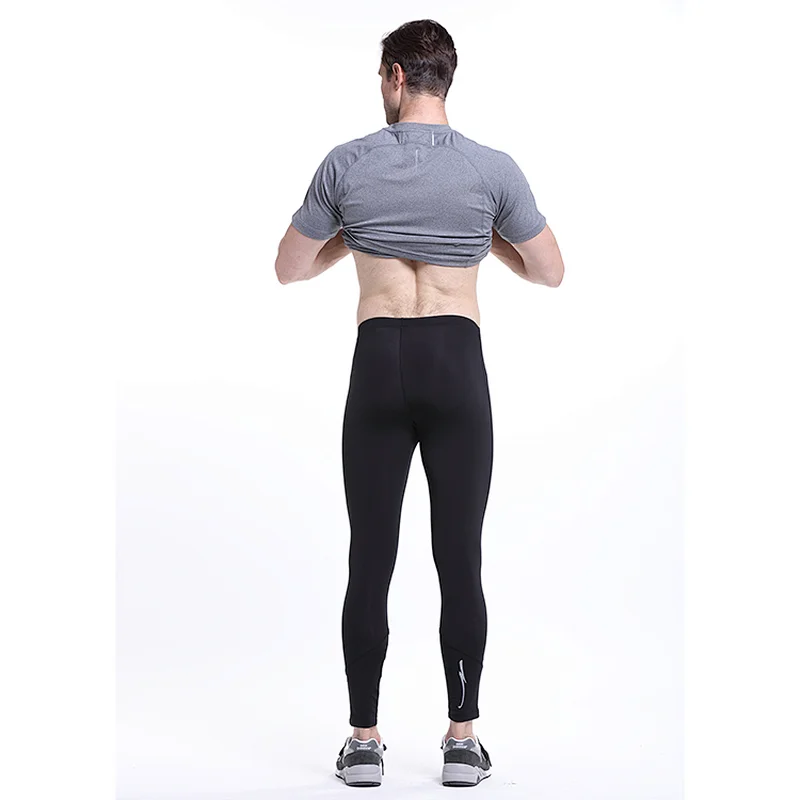 Wholesales custom logo workout sport tights print  yoga pants OEM FACTORY Wholesale Gym Wear Leggings Men's Custom Logo Printed