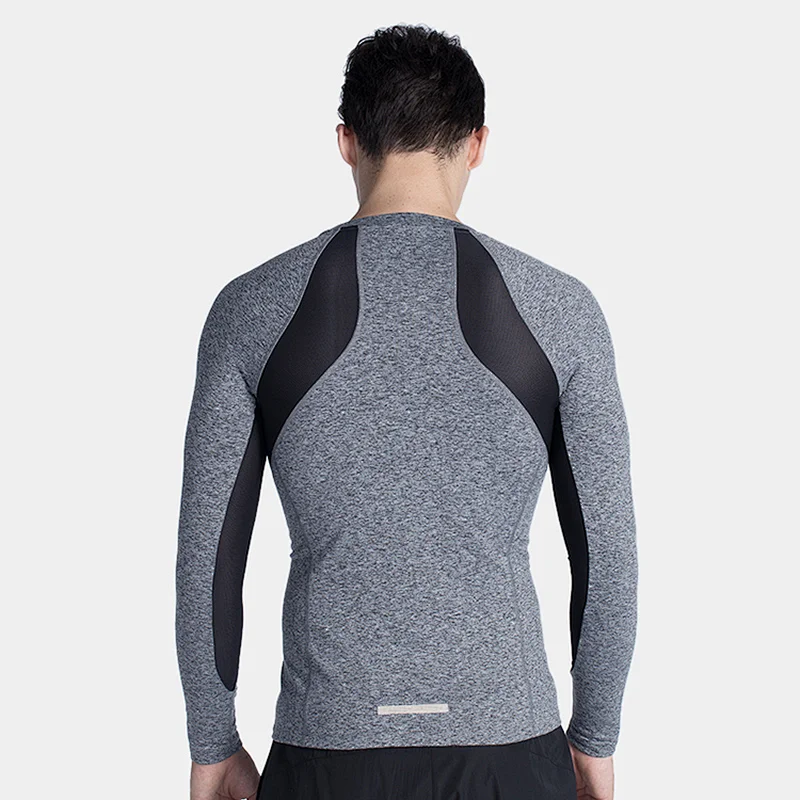wholesale compression wear long sleeve t shirt for sport gym fitness shirt