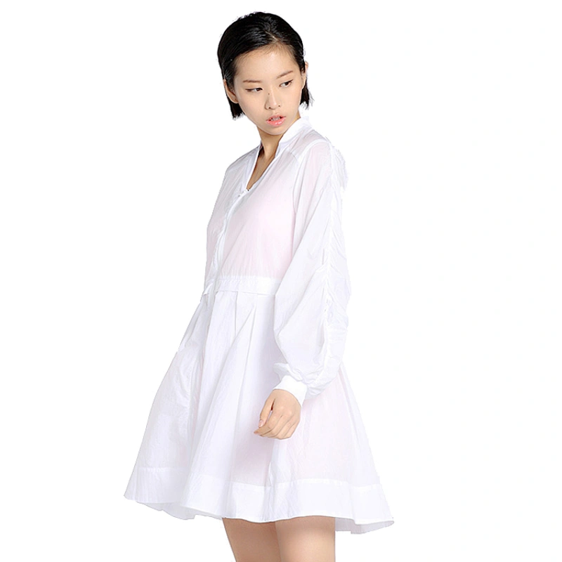 Customize logo women fashion light weight running long windbreaker jacket