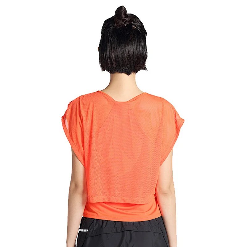 2020 Women Flexible Sportswear Gym T Shirt Dry Fit custom slim fit yoga T Shir