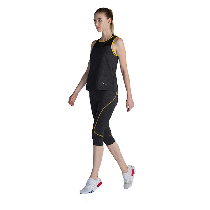 custom 2020 new style high waist tights active wear yoga capri leggings for women