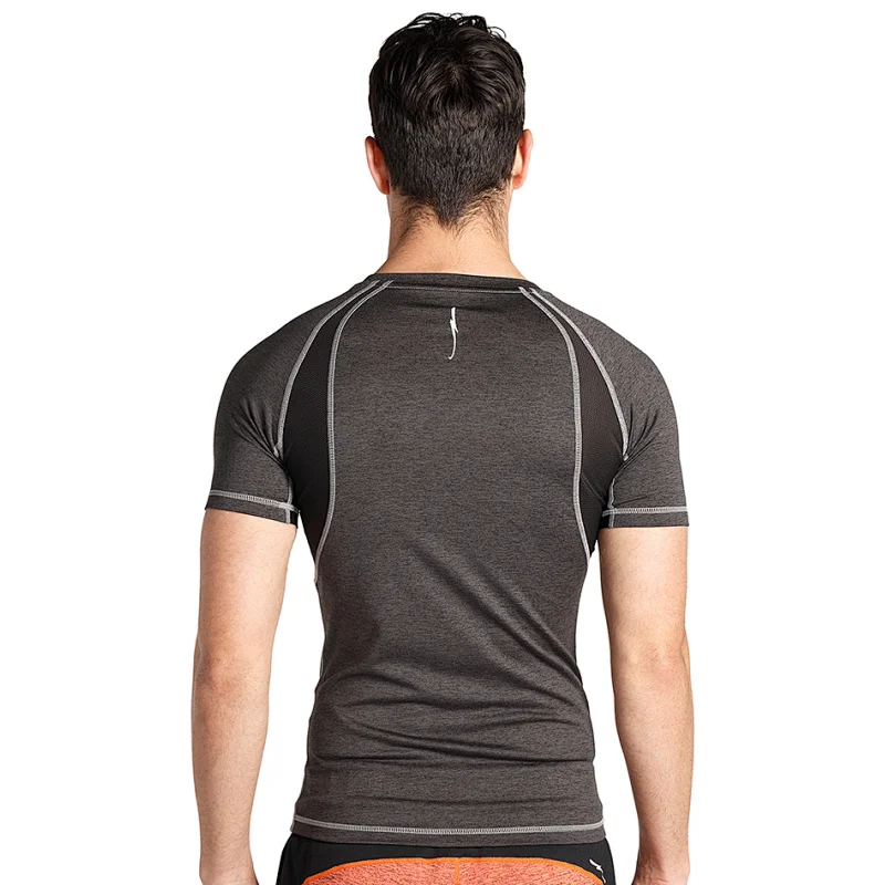 high quality workout sports dry fit mens t shirt gym fitness t shirt sport men