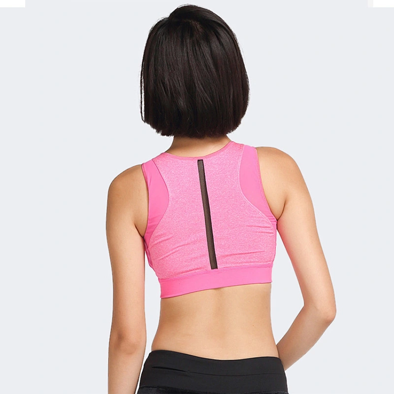 fitness womens breathable fitness hollow yoga sports bra