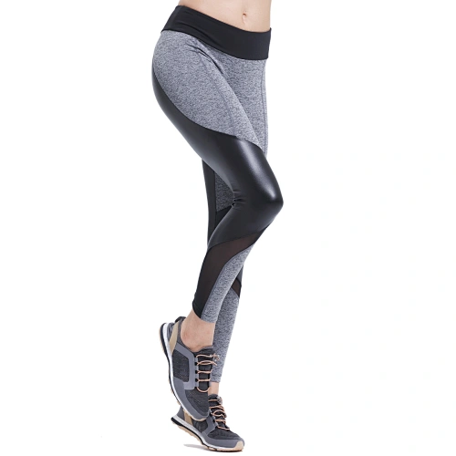 Custom OEM original design stretch mixmatch yoga tights spandex  yoga pants  leggings fitness for women