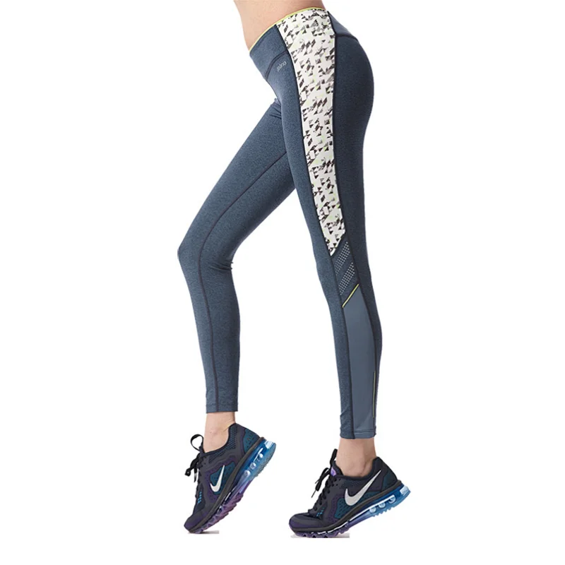 Wholesales dry fit custom logo workout sport tights print leggings women yoga pants fitness
