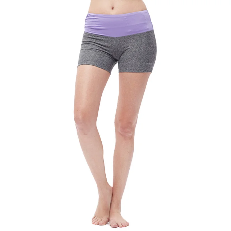 Women high waistband running yoga dry fit sport short