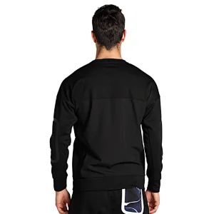 Custom Logo Pullover Men's Sports Crewneck Sweatshirt Winter OEM Service Quick Dry Breathable Knitted Regular Support O-neck