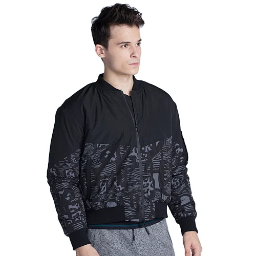 New fashion zip Sports Jackets Coats Fashion Gradient Custom  Yoga Fitness Athletic Running Wear Workout Jacket