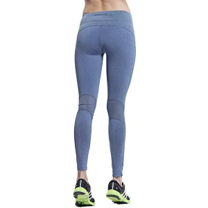 Quick dry spandex  sport workout  sweat wicking women mesh yoga pants  with zip pocket