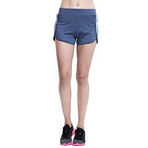 Women athletic running gym hot short sublimation printing mixmatch sports short