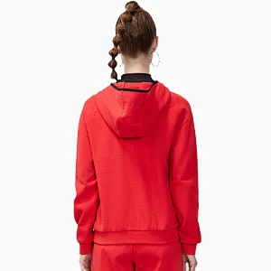 Custom logo color high quality korean style sweaters gym fitness running hoodie for women