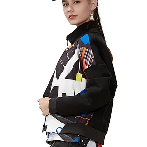 Wome Workout GYM Fitness Yoga Wear Sport Run Yoga active Quick Dry Sport jacket  sublimation printing casual Long shirt