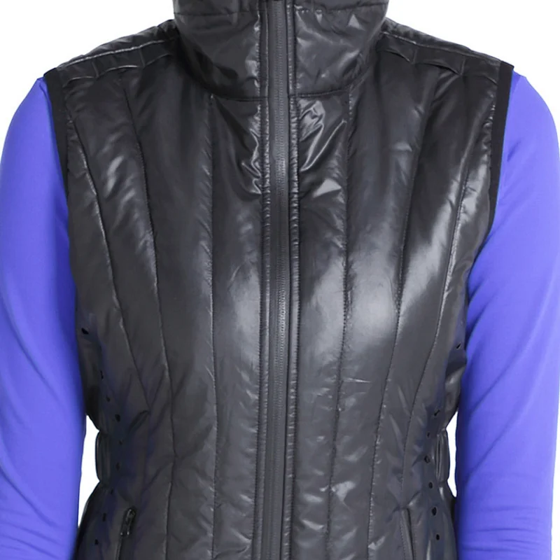 Custom Wholesale Classic padding fitness jacket fashion quilted style women's vests