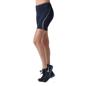 Custom quick dry breathable elastic waist yoga gym leggings fitness training running Sports Shorts