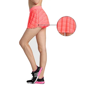 High performance mesh tulle tennis skirt two piece set tennis dress women