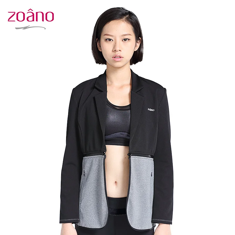 Ladies jacket custom zipper sportswear hoodie fashion hoodie Full zipper hoodies customized color