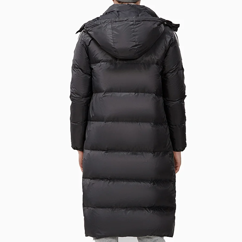 2020 New Men's Winter long Down Jackets Thigh Down Coat High Quality  Men Jacket