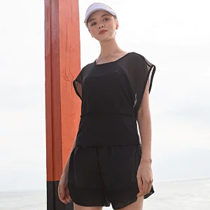 2020 Women Flexible Sportswear Gym T Shirt Dry Fit custom slim fit yoga T Shir