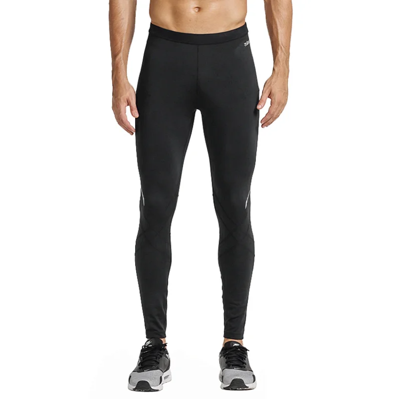 Wholesale Fashion Design Custom Running Top Wear Sports Tight Compression Men Wears Yoga Gym Fitness Quality Pants Leggings