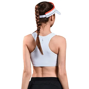 Wholesale custom design front zip sexy women sports bra