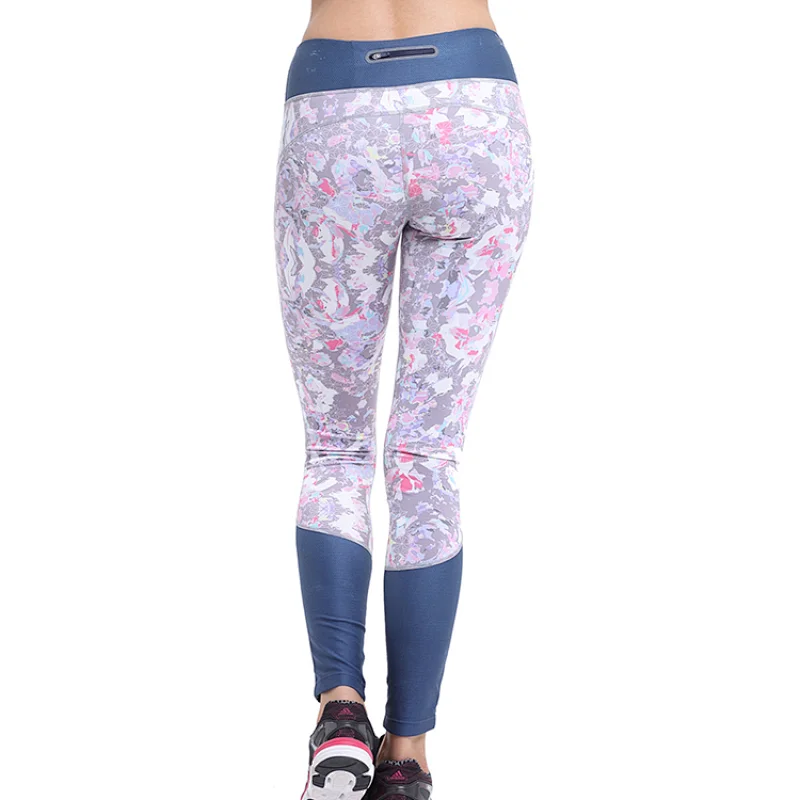 custom ladies yoga pant printed leggings fitness seamless scrunch yoga wear print  yoga pants fitness leggings for women