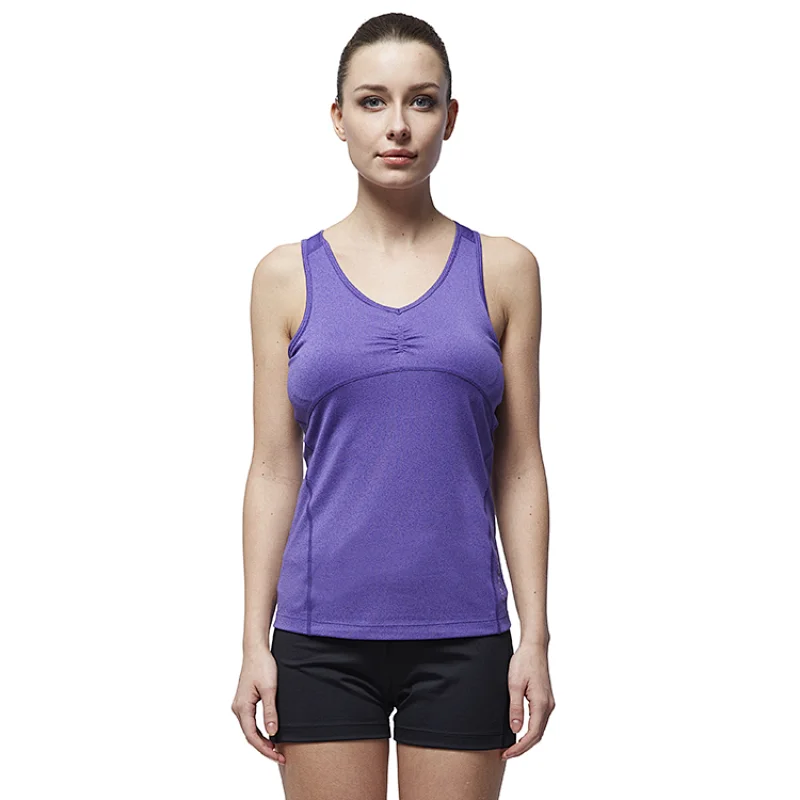 Ladies basic  sweating  gym sportswear high quality womens sports best racer tank top