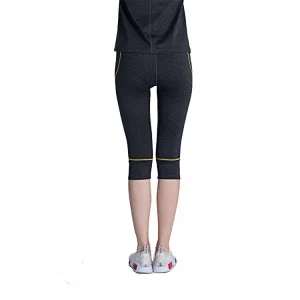 custom 2020 new style high waist tights active wear yoga capri leggings for women