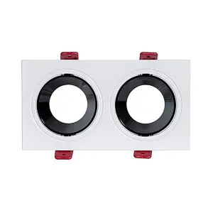 2-head Recessed Light Frame