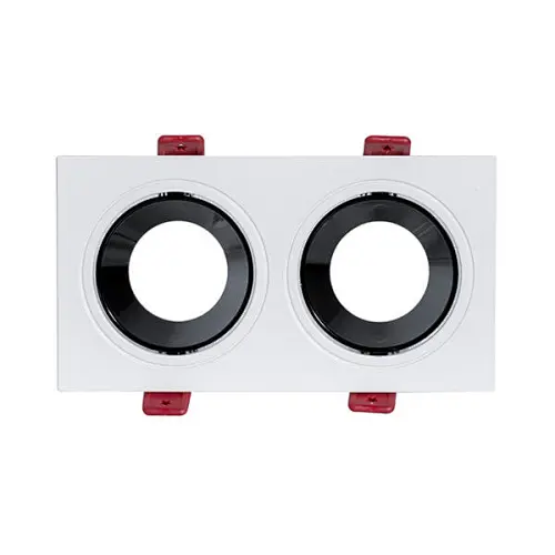 2-head Recessed Light Frame