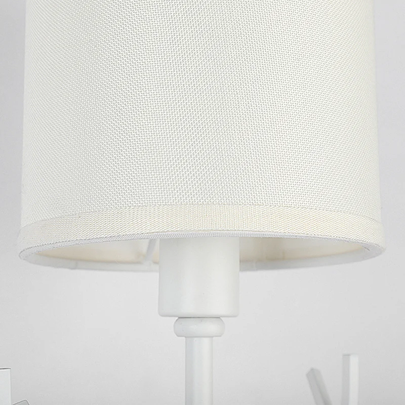 LED Wall Lamp with Fabric Shade