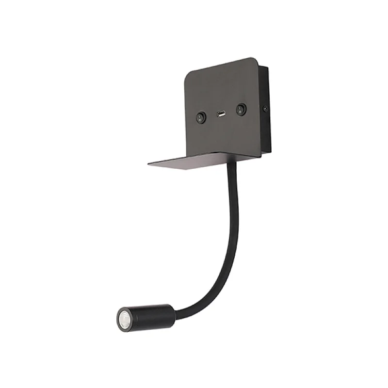 Bedside LED Reading Wall Lamp