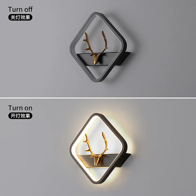 Indoor LED Wall Sconce Lamp