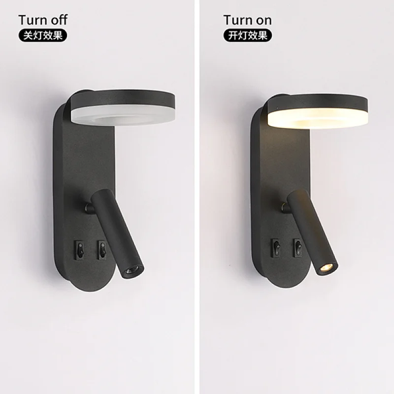 LED Wall Light for Bedside Reading