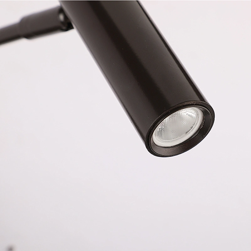 Black LED Reading Wall Lamp