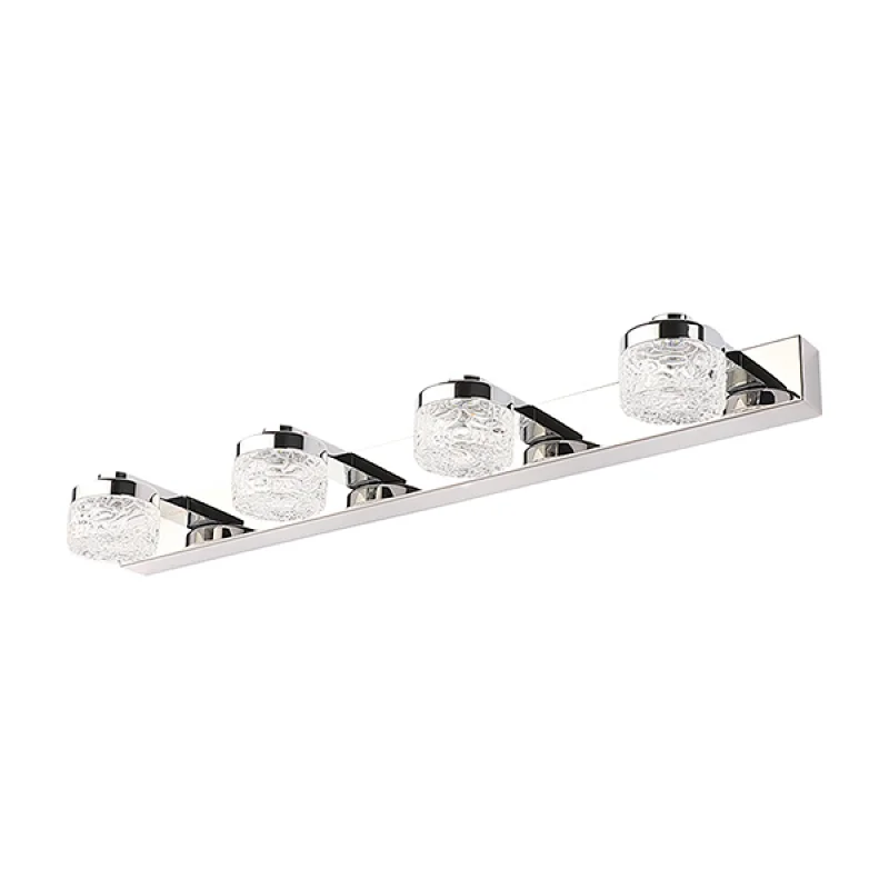 vanity cabinet mirror lamp with glass shade