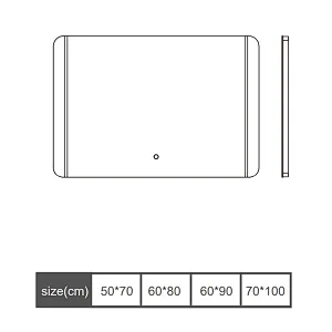 LED Bathroom Mirror M5010